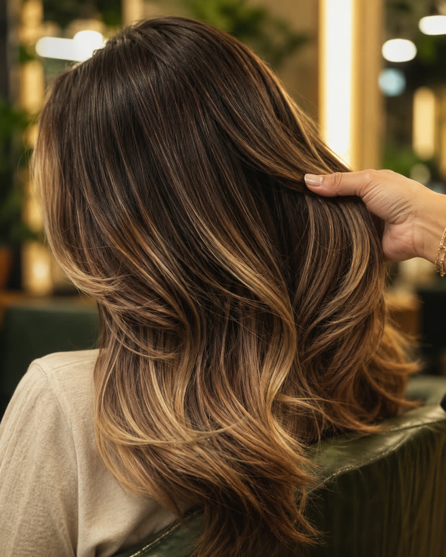 Balayage terminado